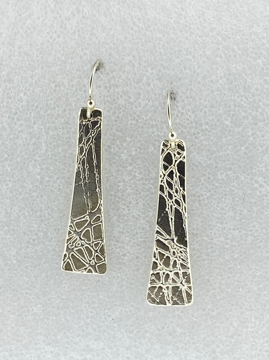 Rectangular String Earrings