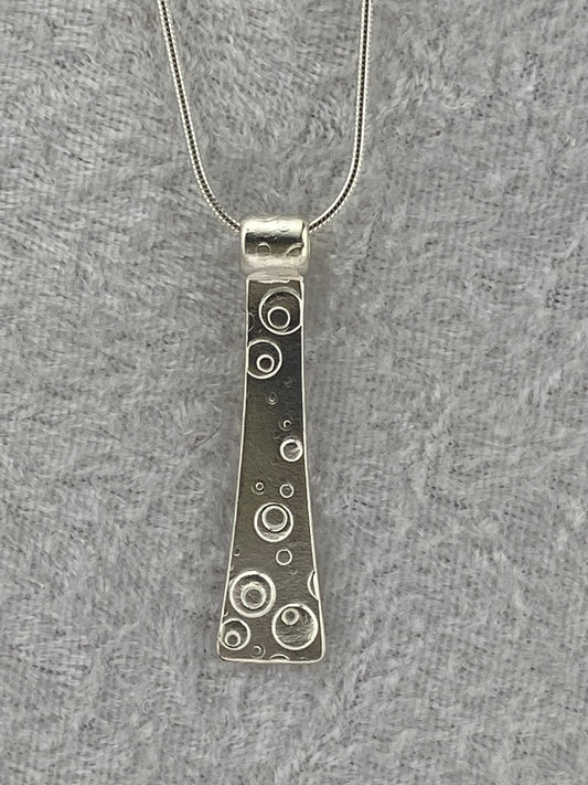 Rectangular Water Drops Necklace