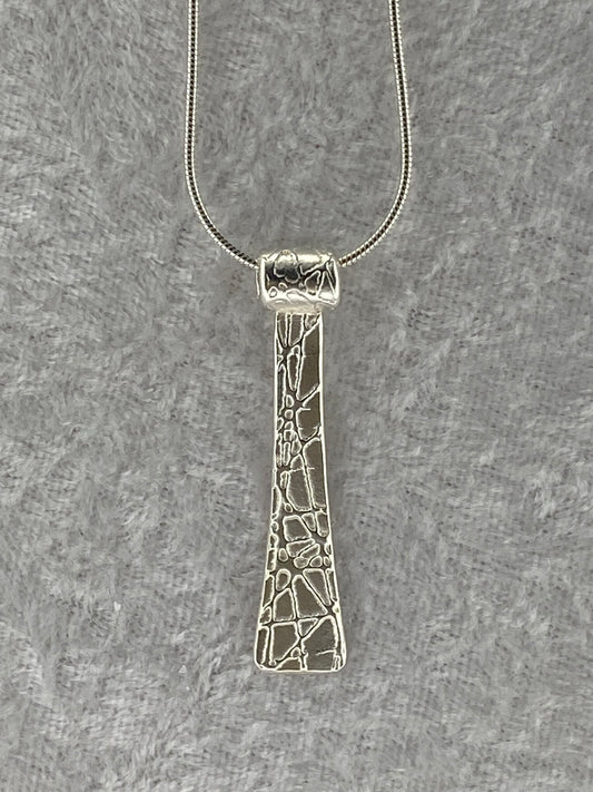 Rectangular String Necklace